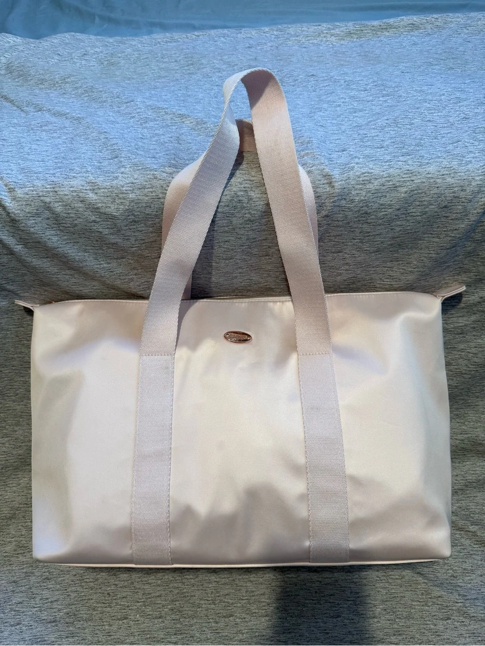 Coach Fragrance Pink Overnight duffle